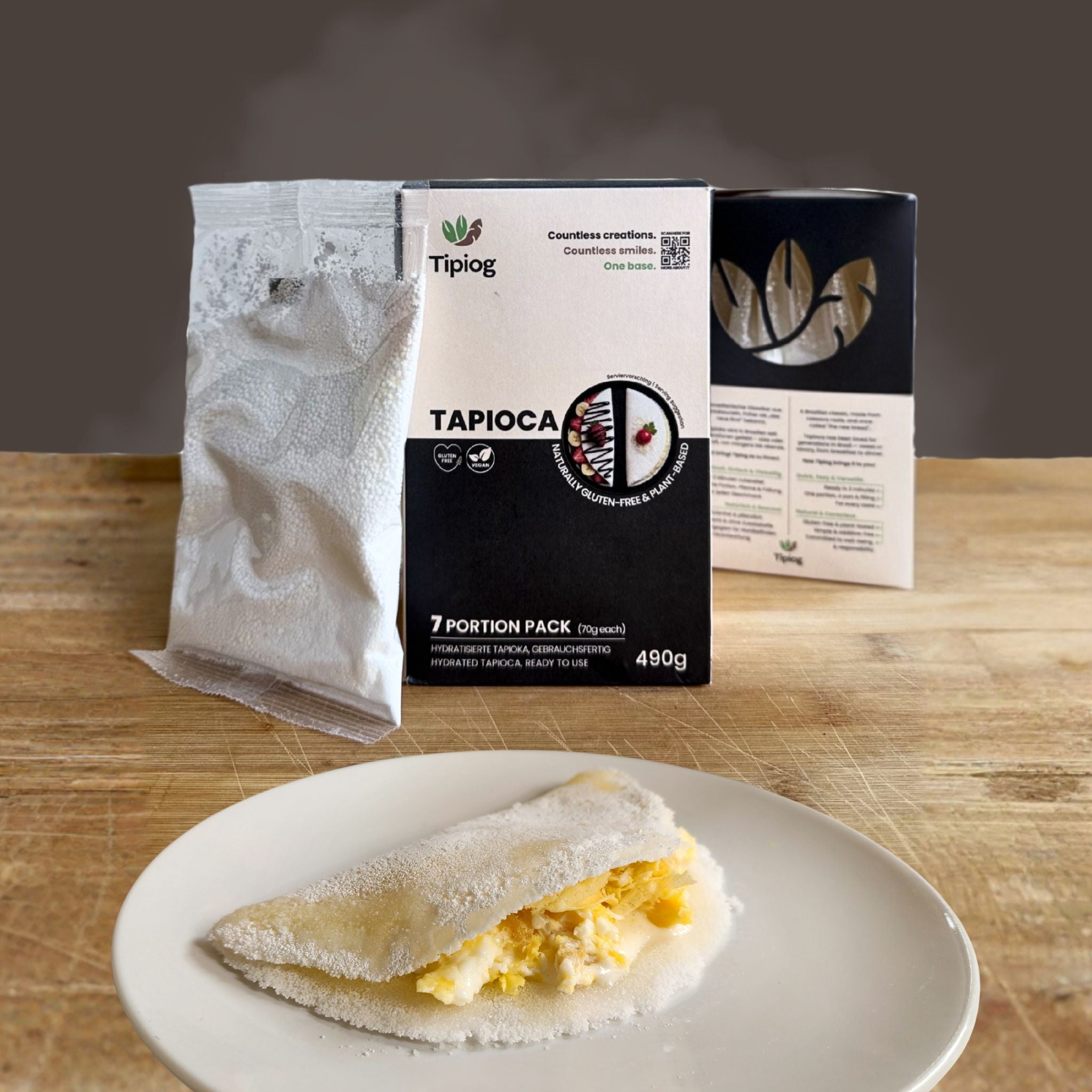 Tipiog — Brazilian Tapioca | Naturally Gluten-Free & Ready in